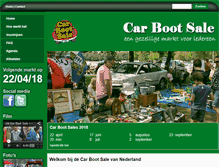 Tablet Screenshot of carbootsale.nl